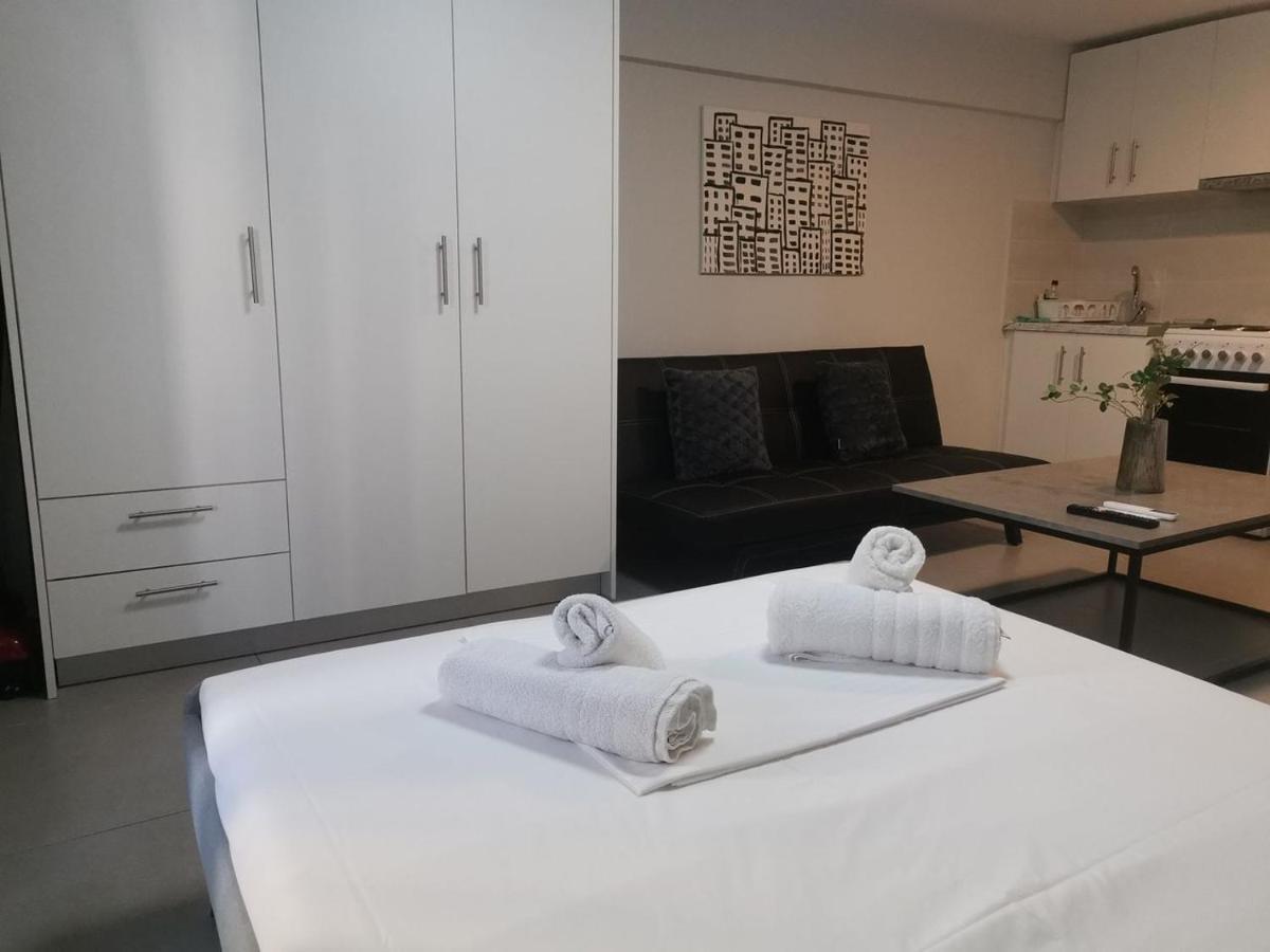 雅典New Cozy Studio In Aigaleo公寓 外观 照片